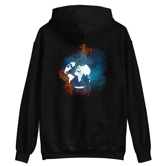 Unisex Fire Hoodie